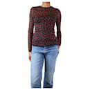 Black polka dot blouse - size UK 6 - Dolce & Gabbana