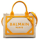 Balmain – B-Army-Tasche aus braunem Canvas
