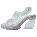 Clear Jelly Trek lace-up sandals - size EU 40 - Simone Rocha