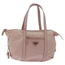 PRADA Hand Bag Nylon Pink Auth 67218 - Prada