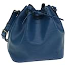 LOUIS VUITTON Epi Petit Noe Shoulder Bag Blue M44105 LV Auth fm3234 - Louis Vuitton