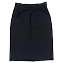 YSL Variation black skirt vintage 1992 - Yves Saint Laurent