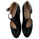 Zapatos de tacón de cristal de pasarela de 2012 - Chanel