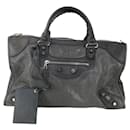 City leather shoulder bag - Balenciaga
