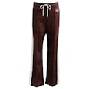 Pantalones de chándal con bordado de anagrama de punto marrón de Loewe - Autre Marque