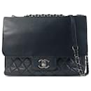 Black Chanel Large Caviar All About Flap Crossbody Bag