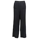 Vintage Navy Chanel Spring/Summer 1999 Wool Trousers Size FR 50