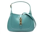 Blaue Gucci Mini Jackie 1961 Schulranzen