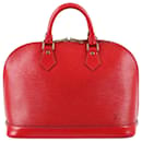 LOUIS VUITTON Epi Leather Alma PM Bag in Red M52147 - Louis Vuitton