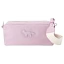 Cloud Baguette Shoulder Bag - Maison Kitsune - Leather - Lilac - Autre Marque