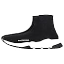 Balenciaga Speed Knit Trainers in Black Polyester