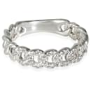 David Yurman Belmont Collection Band in  Sterling Silver 0.21 ctw