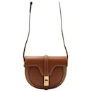 Celine Small Besace 16 Bag in Brown Leather - Céline