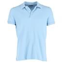 Camisa pólo Tom Ford em algodão azul claro