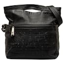 Chanel black 31 Rue Cambon Embossed Leather Satchel