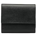 Leather Bifold Small Wallet - Céline