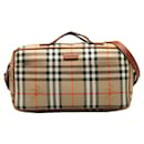 Burberry Haymarket Check Canvas Shoulder Bag Canvas Shoulder Bag in Fair condition