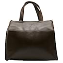 Loewe Leather Anagram Handbag Sac à main en cuir en bon état