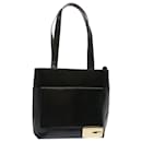 GUCCI Tote Bag Patent Leather Black Auth ar11472b - Gucci