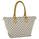 LOUIS VUITTON Damier Azur Saleya MM Bolso tote N51185 LV Auth fm3224 - Louis Vuitton