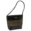 GUCCI Shoulder Bag Patent leather Brown Auth yk10956 - Gucci
