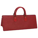 LOUIS VUITTON Epi Sac Triangle Hand Bag Red M52097 LV Auth ar11460b - Louis Vuitton