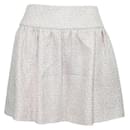 Valentino Pastel Pink Tweed Mini Skirt