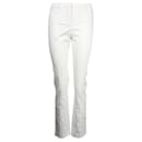 Loro Piana White/ Ivory Stretch Jeans