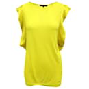 Gucci Yellow Top With Silk Sleeves