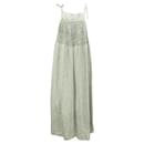 Innika Choo Striped Maxi Dress with Embroidery - Autre Marque