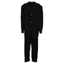 Armani Black Textured Armani Collezioni x Syd Jerome Suit
