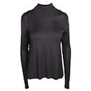 Dion Lee Backless Black Knitted Top - Autre Marque