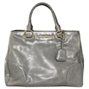 Borsa Miu Miu in pelle grigia