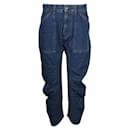 Stella McCartney Blue Denim Jeans com painel interno - Stella Mc Cartney