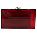Charlotte Olympia Rote Spinnen-Clutch