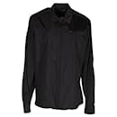 Linea Rossa Black Nylon Zip Up Jacket - Prada