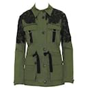 Contemporary Designer Heritage Utility Jacket With Lace - Autre Marque