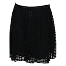 CONTEMPORARY DESIGNER Black A-line Lace Skirt - Autre Marque
