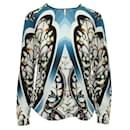 Blusa con estampado abstracto multicolor de Peter Pilotto