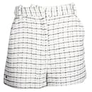 MAJE Ivory Tweed Shorts - Maje