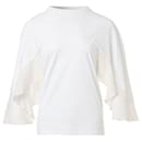 Cotton Top with Sheer Detailing - Chloé