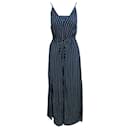REFORMATION Maxi Striped Dress with opening at the back - Reformation