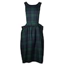 Comme Des Garcons CDG Green Checkered Dress