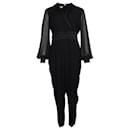 Contemporary Designer Elegant Black Jumpsuit - Autre Marque