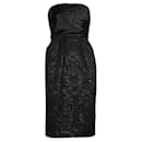 CARLA ZAMPATTI  Black Dress With Shiny Details - Autre Marque