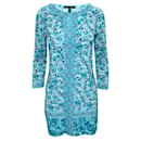 CONTEMPORARY DESIGNER Blue Print Dress - Autre Marque