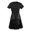 Contemporary Designer Black Dress - Autre Marque