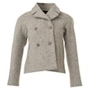 lined Breasted Pea Coat - Autre Marque
