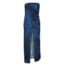 Helmut Lang Draped Printed Skirt