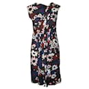 Marni Pleated Floral Cotton Dress